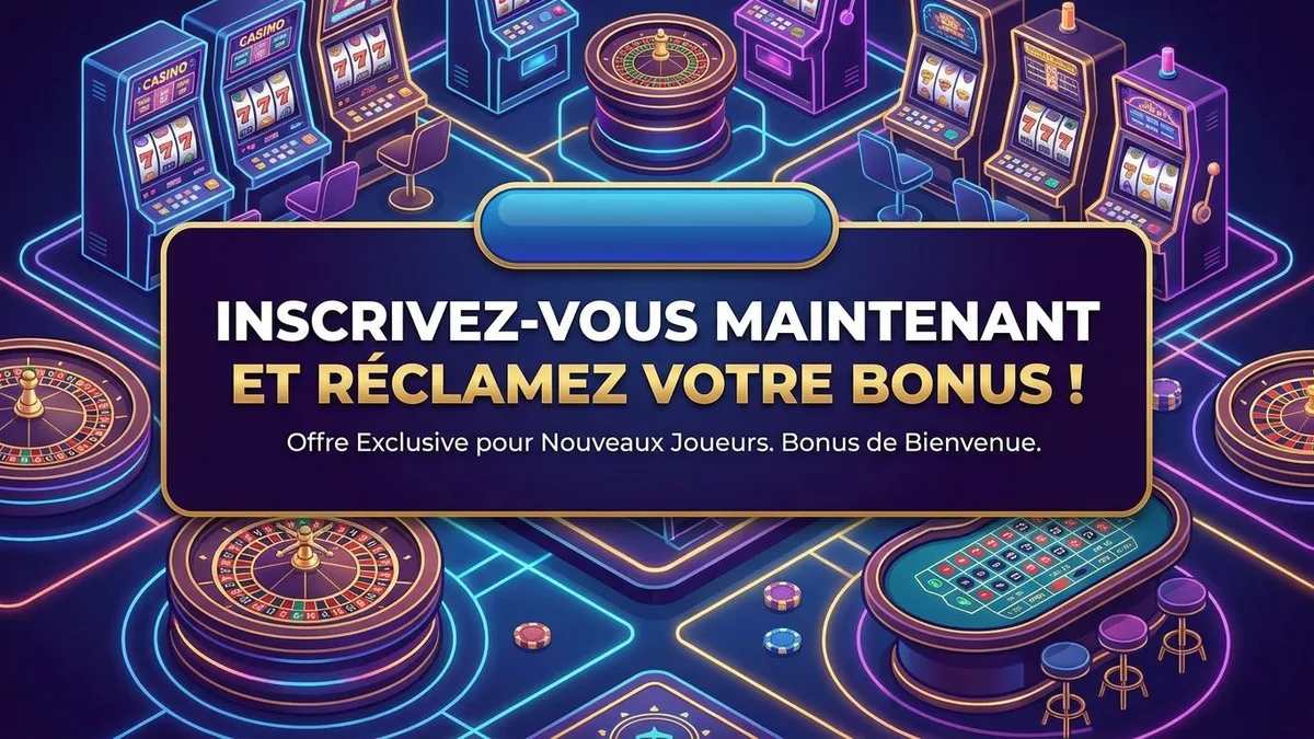 Inscription avec bonus